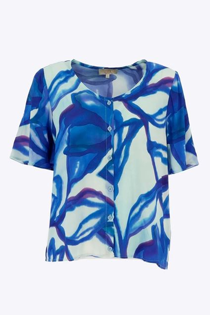 Afbeeldingen van Blouse - Signe Nature - 840308 - Blauw
