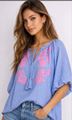 Afbeelding van Blouse - JS Millenium - 3788 - Blauw