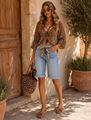 Afbeelding van Bermuda - Selected by My Wish - B6082-5 - jeans