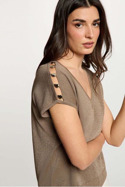 Afbeeldingen van T-Shirt - Morgan - MRINGO - Taupe