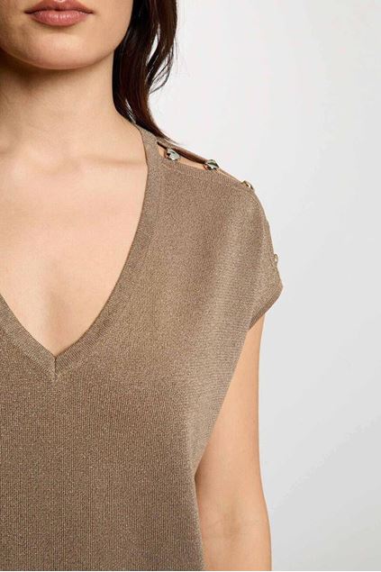 Afbeeldingen van T-Shirt - Morgan - MRINGO - Taupe