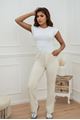 Picture of Broek - Selected by My Wish - Y6698C - ivoor