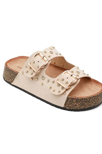 Afbeeldingen van Sandaal - Selected by My Wish -  1160- Beige