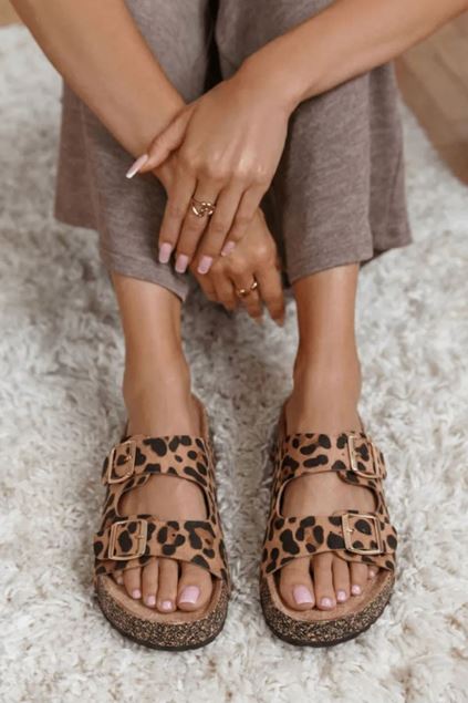 Afbeeldingen van Sandaal - Selected by My Wish -  1157 - Leopard