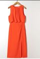 Afbeelding van Jurk- Selected by My Wish - 2660 - Koraal