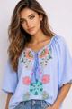 Afbeelding van Blouse - JS Millenium - 3766 - Lt. blue