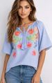 Afbeelding van Blouse - JS Millenium - 3781 - Lt. blue