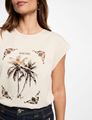 Afbeelding van T-shirt- Morgan -Daloha - Beige
