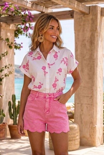 Picture of Short - Selected by My Wish - ZP1045 - Fushia
