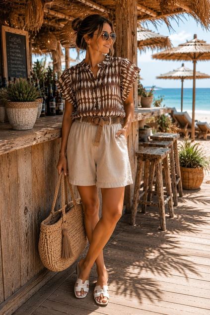 Afbeeldingen van Bloes - Selected by My Wish - 149250 - brown