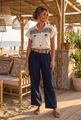 Afbeelding van Bloes - Amélie & Amélie - Liza - blue/gesso