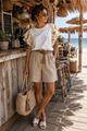 Afbeelding van Short - Selected by My Wish - 119250s - beige