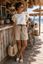 Afbeeldingen van T-shirt - Selected by My Wish - 119250 - ecru/beige