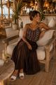 Afbeelding van Rok- Selected by My Wish -921250- Brown boho