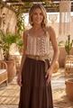 Afbeelding van Top - Selected by My Wish - 145850 -Beige /Bruin