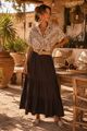 Afbeelding van Rok- Selected by My Wish -921250- Brown boho