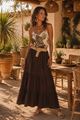Afbeelding van Top - Selected by My Wish - 141050 - Bruin/ivory