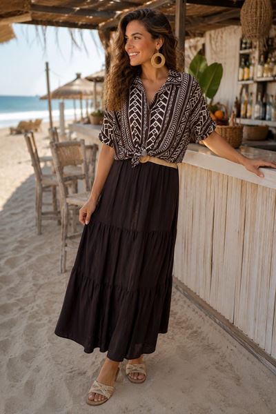 Picture of Bloes - Selected by My Wish -921350 - brown /ecru