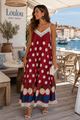 Afbeelding van Jurk- Selected by My Wish - 179250 -Bordeaux