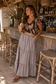 Afbeelding van Rok- Selected by My Wish -921250- Taupe - boho