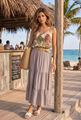 Afbeelding van Rok- Selected by My Wish -921250- Taupe - boho