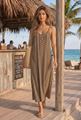 Afbeelding van Jurk- Selected by My Wish - 1791850 -brown/ ivory