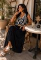 Afbeelding van Rok- Selected by My Wish -921250- Zwart- boho
