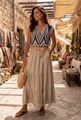 Afbeelding van Rok- Selected by My Wish -921250- Beige boho