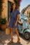 Picture of Jurk - Selected by My Wish - AP2989 - bleu/café