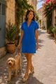 Afbeelding van Jurk - Selected by My Wish - JP3741 - bleu