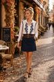 Afbeelding van Bloes - Selected by My Wish - 7830-5 - blanc/marine