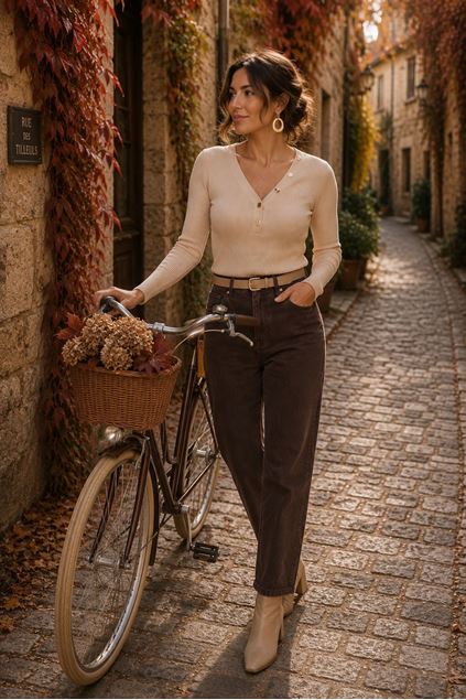 Afbeeldingen van Pull -  Morgan -Mbanbin- Beige
