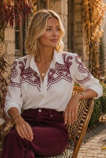 Afbeelding van Bloes - Selected by My Wish - 7571-148 - bordeaux