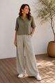 Picture of Blouse - Bellita - Bakis - khaki