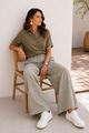Picture of Blouse - Bellita - Bakis - khaki