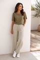 Afbeelding van T-shirt - Bellita - Tess - khaki