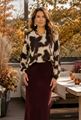 Picture of Bloes - Signe Nature - 840377 - bordeaux beige