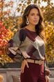Afbeelding van Bloes - Signe Nature - 840402 - bordeaux rose marron