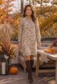 Afbeelding van Jurk - Signe Nature - 890293 - bruin