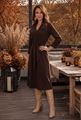 Picture of Jurk - Signe Nature - 890303 - chocolat