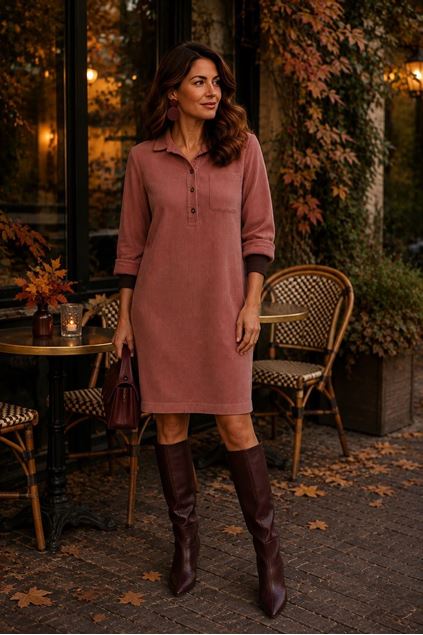 Afbeeldingen van Jurk - Signe Nature - 890304 - rose