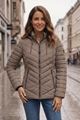 Afbeelding van Jas - District - Cookie - dark taupe