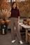 Picture of Broek - Signe Nature - 944151 - bordeau chine