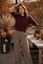 Picture of Pull - Signe Nature - 842202 - aubergine