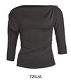Picture of T-shirt- Morgan - Tzilia - zwart