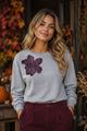Picture of Pull - Vila Joy - Austina - grey melange