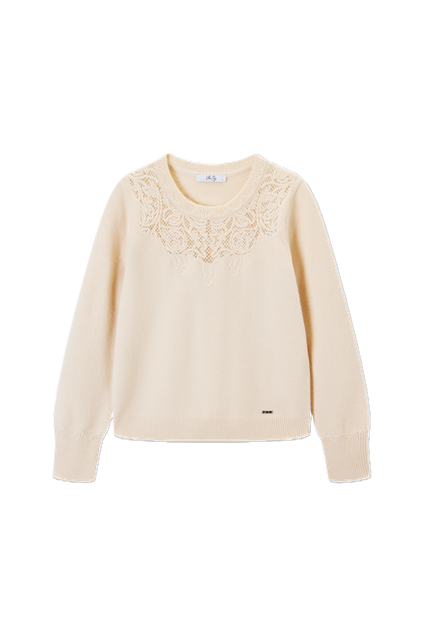 Afbeeldingen van Pull - Vila Joy - Alyssa - off white