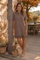 Afbeelding van Jurk - Selected by My Wish - JP3656 - Choco