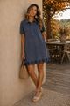 Afbeelding van Jurk - Selected by My Wish - JP3656 - Marine