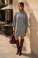 Afbeelding van Jurk -  You are my Lobster by k-design - D404L - grey